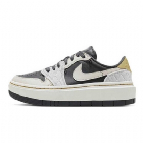 Nike Air Jordan 1 Low Tops Lv8d Beads Sko Dame Svarte Grå