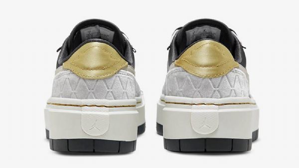 Nike Air Jordan 1 Low Tops Lv8d Beads Sko Dame Svarte Grå