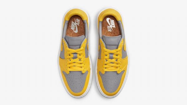 Nike Air Jordan 1 Low Tops Lv8d Sko Dame Grå Gul