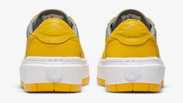 Nike Air Jordan 1 Low Tops Lv8d Sko Dame Grå Gul