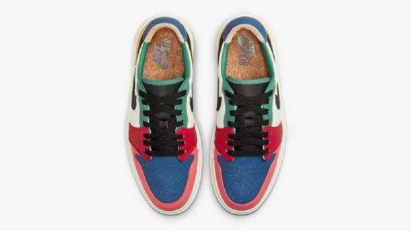 Nike Air Jordan 1 Low Tops Lv8d Sko Dame Multicolor