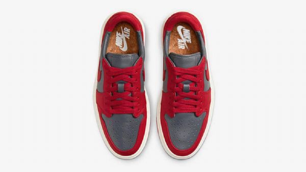 Nike Air Jordan 1 Low Tops Lv8d Unlv Sko Dame Rød Grå
