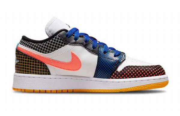 Nike Air Jordan 1 Low Tops mmd Bg Retro Basketball Shoes Herre Multicolor