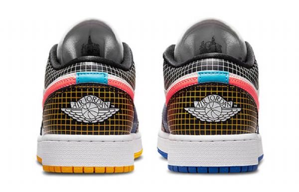 Nike Air Jordan 1 Low Tops mmd Bg Retro Basketball Shoes Herre Multicolor