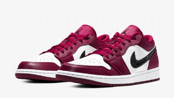 Nike Air Jordan 1 Low Tops Noble Sko Herre Rød