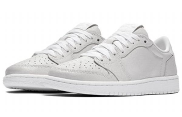 Nike Air Jordan 1 Low Tops Ns Retro Basketball Shoes Dame Hvite