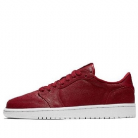 Nike Air Jordan 1 Low Tops Ns Retro Basketball Shoes Dame Rød