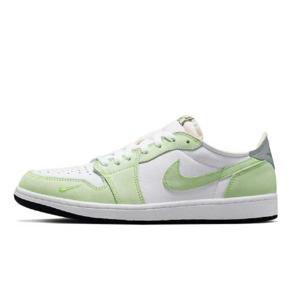 Nike Air Jordan 1 Low Tops Og Ghost Sko Herre Grønn