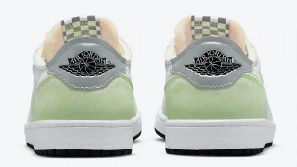 Nike Air Jordan 1 Low Tops Og Ghost Sko Herre Grønn