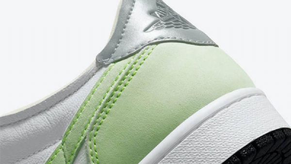 Nike Air Jordan 1 Low Tops Og Ghost Sko Herre Grønn