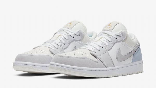 Nike Air Jordan 1 Low Tops Paris Sko Herre Grå