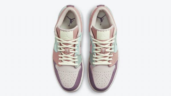 Nike Air Jordan 1 Low Tops Pastel Sko Herre Multicolor