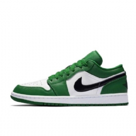 Nike Air Jordan 1 Low Tops Pine Sko Herre Grønn