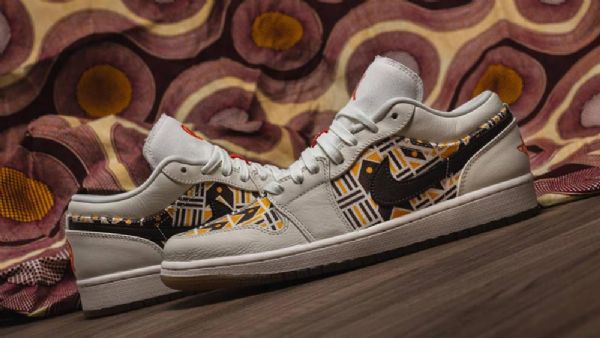 Nike Air Jordan 1 Low Tops Quai 54 Sko Dame Oransje