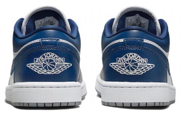 Nike Air Jordan 1 Low Tops Retro Basketball Shoes Dame Blå