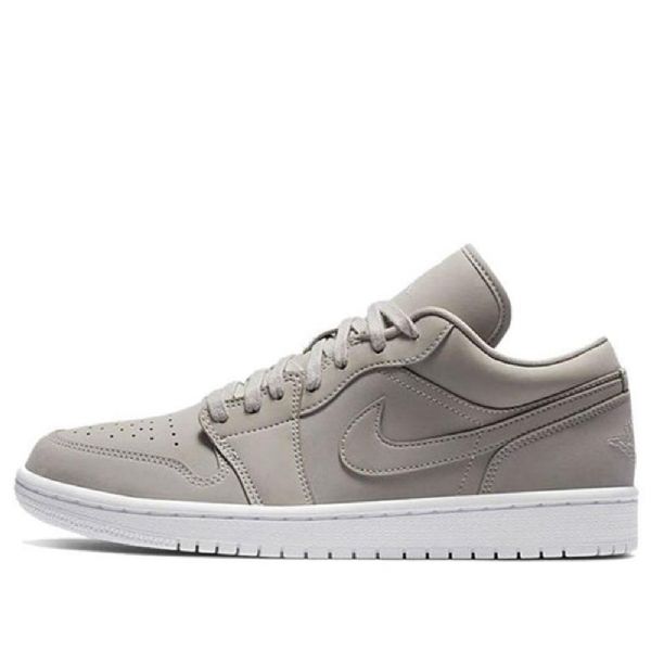 Nike Air Jordan 1 Low Tops Retro Basketball Shoes Dame Grå