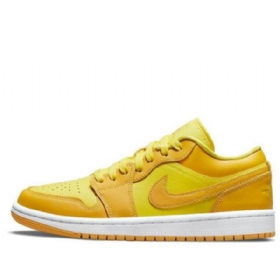 Nike Air Jordan 1 Low Tops Retro Basketball Shoes Dame Gul