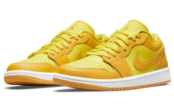 Nike Air Jordan 1 Low Tops Retro Basketball Shoes Dame Gul