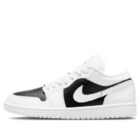 Nike Air Jordan 1 Low Tops Retro Basketball Shoes Dame Hvite