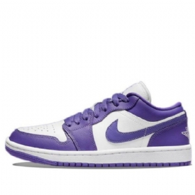 Nike Air Jordan 1 Low Tops Retro Basketball Shoes Dame Lilla