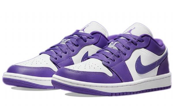 Nike Air Jordan 1 Low Tops Retro Basketball Shoes Dame Lilla