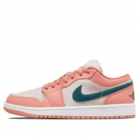 Nike Air Jordan 1 Low Tops Retro Basketball Shoes Dame Lyse Korall