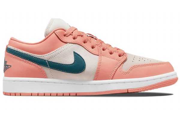 Nike Air Jordan 1 Low Tops Retro Basketball Shoes Dame Lyse Korall