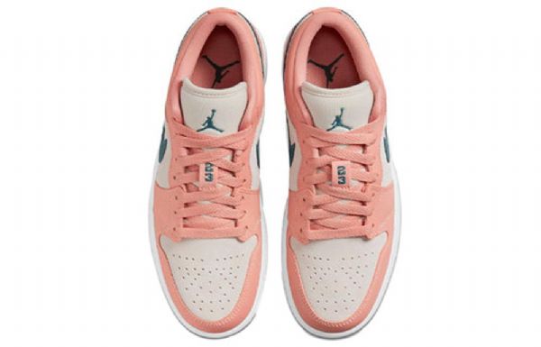 Nike Air Jordan 1 Low Tops Retro Basketball Shoes Dame Lyse Korall