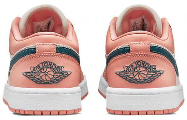 Nike Air Jordan 1 Low Tops Retro Basketball Shoes Dame Lyse Korall