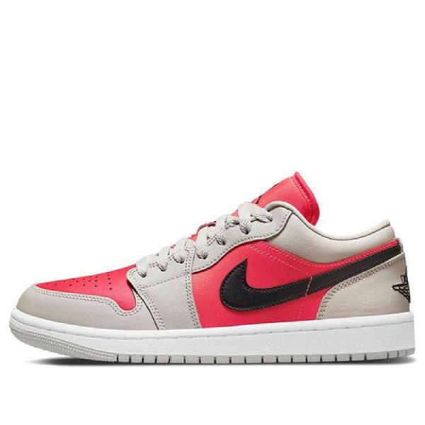 Nike Air Jordan 1 Low Tops Retro Basketball Shoes Dame Lyse Rød