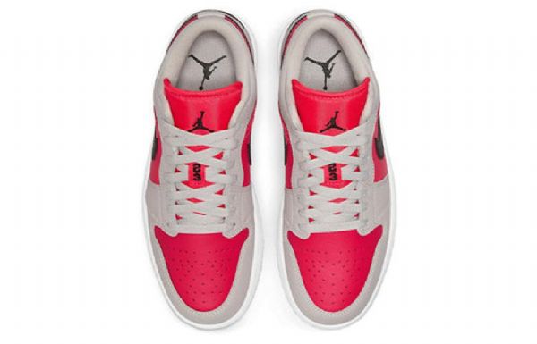 Nike Air Jordan 1 Low Tops Retro Basketball Shoes Dame Lyse Rød