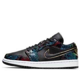 Nike Air Jordan 1 Low Tops Retro Basketball Shoes Dame Multicolor