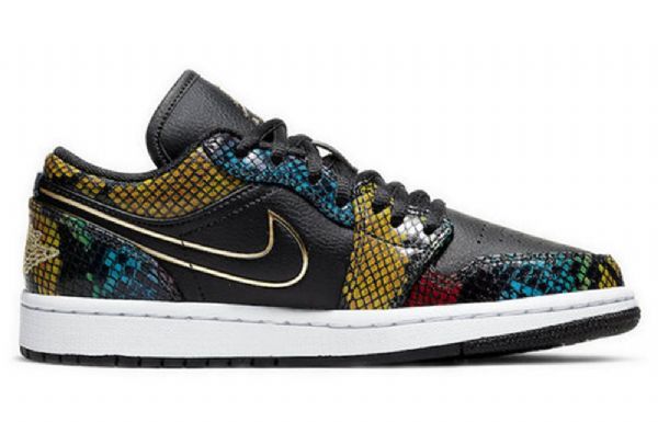 Nike Air Jordan 1 Low Tops Retro Basketball Shoes Dame Multicolor