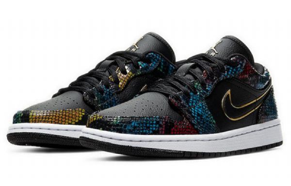 Nike Air Jordan 1 Low Tops Retro Basketball Shoes Dame Multicolor