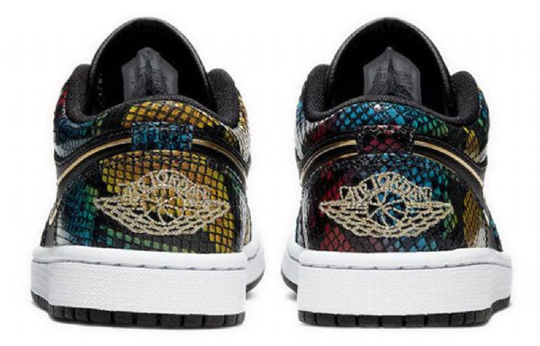 Nike Air Jordan 1 Low Tops Retro Basketball Shoes Dame Multicolor