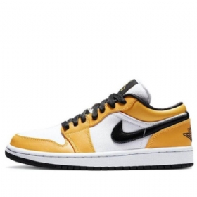 Nike Air Jordan 1 Low Tops Retro Basketball Shoes Dame Oransje