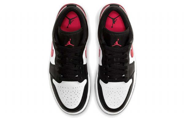 Nike Air Jordan 1 Low Tops Retro Basketball Shoes Dame Rød