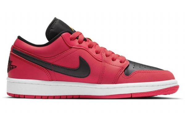 Nike Air Jordan 1 Low Tops Retro Basketball Shoes Dame Rød