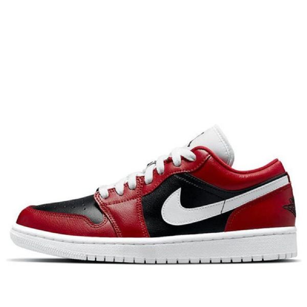 Nike Air Jordan 1 Low Tops Retro Basketball Shoes Dame Rød Hvite