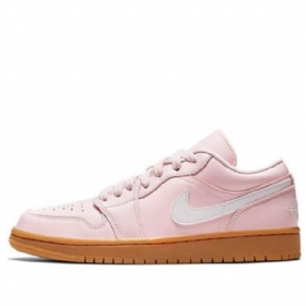 Nike Air Jordan 1 Low Tops Retro Basketball Shoes Dame Rosa