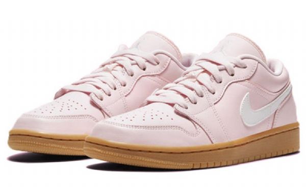 Nike Air Jordan 1 Low Tops Retro Basketball Shoes Dame Rosa