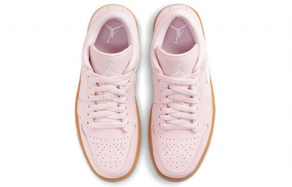 Nike Air Jordan 1 Low Tops Retro Basketball Shoes Dame Rosa
