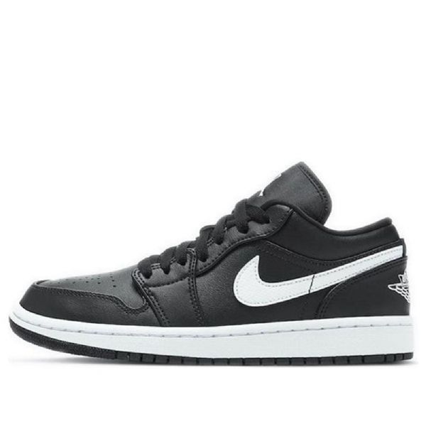 Nike Air Jordan 1 Low Tops Retro Basketball Shoes Dame Svarte