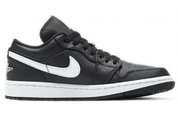 Nike Air Jordan 1 Low Tops Retro Basketball Shoes Dame Svarte