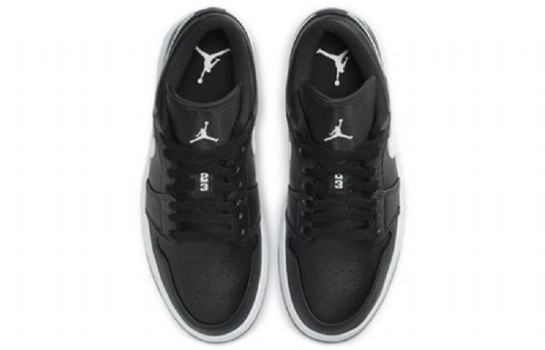 Nike Air Jordan 1 Low Tops Retro Basketball Shoes Dame Svarte