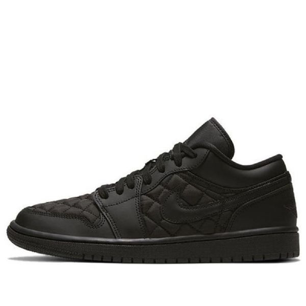 Nike Air Jordan 1 Low Tops Retro Basketball Shoes Dame Svarte