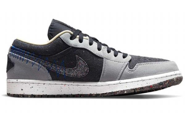 Nike Air Jordan 1 Low Tops Retro Basketball Shoes Herre Grå