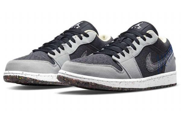Nike Air Jordan 1 Low Tops Retro Basketball Shoes Herre Grå
