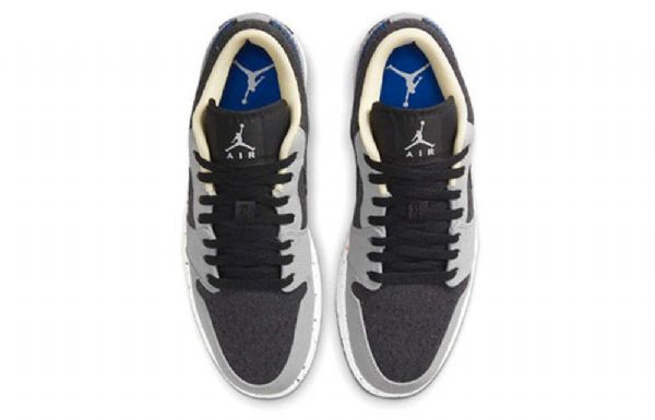 Nike Air Jordan 1 Low Tops Retro Basketball Shoes Herre Grå
