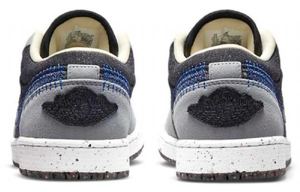 Nike Air Jordan 1 Low Tops Retro Basketball Shoes Herre Grå